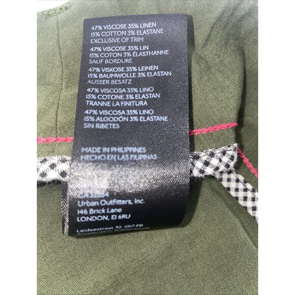 Maeve By Anthropologie Shorts Womens 31 The Colette Army Green - Picture 8 of 9